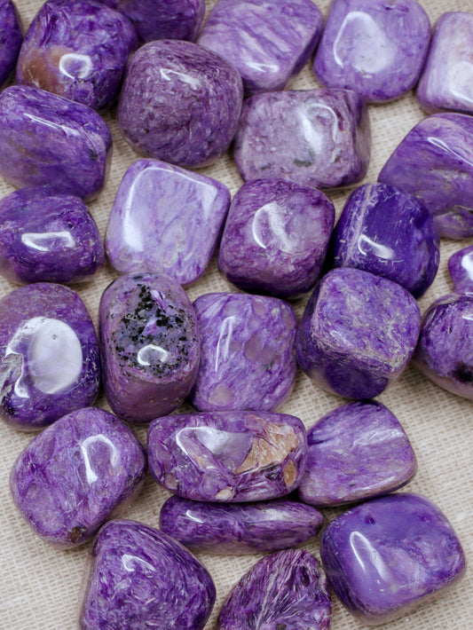 Charoite AA Tumbled Stone