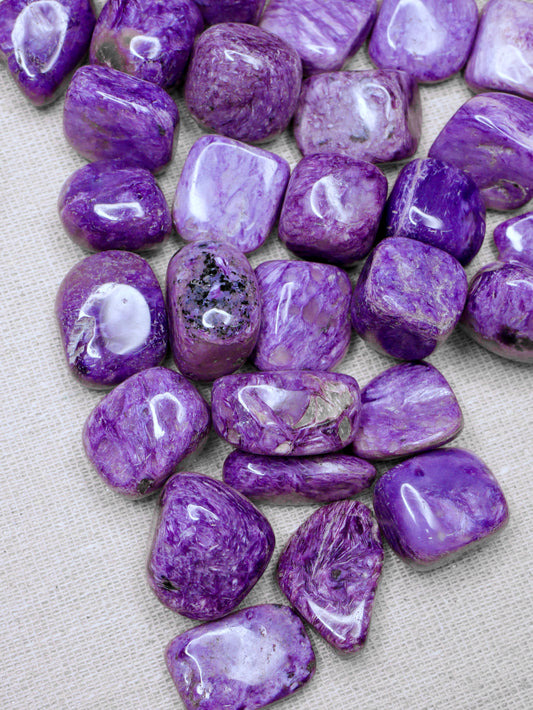 Charoite AA Tumbled Stone