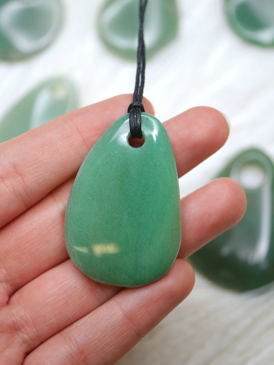 Aventurine Freeform pendant