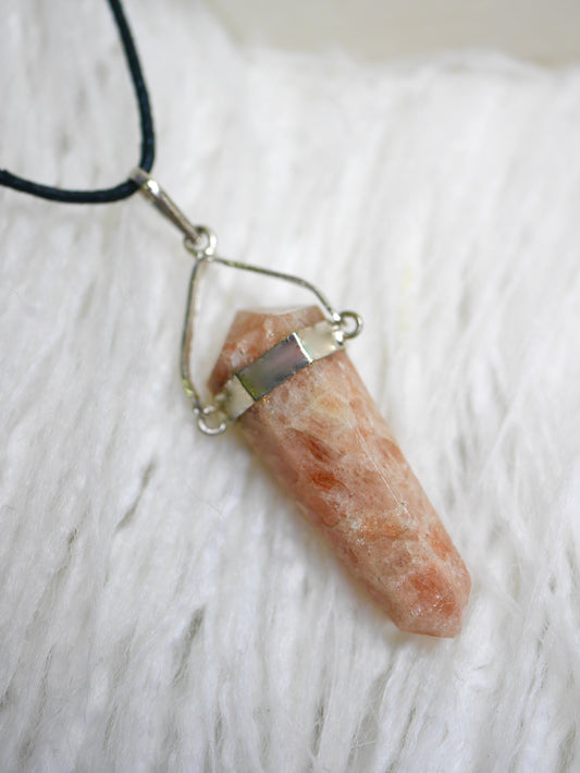 Sunstone Double Terminated Necklace