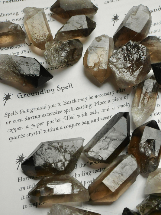 Smoky Quartz Rough point