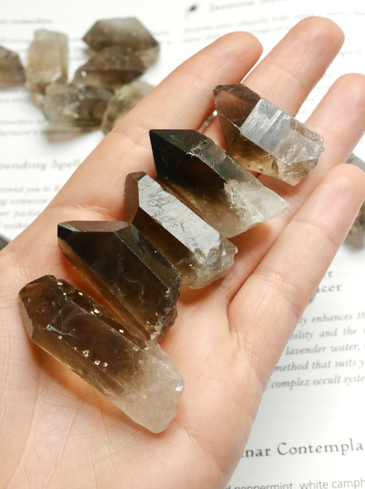 Smoky Quartz Rough point