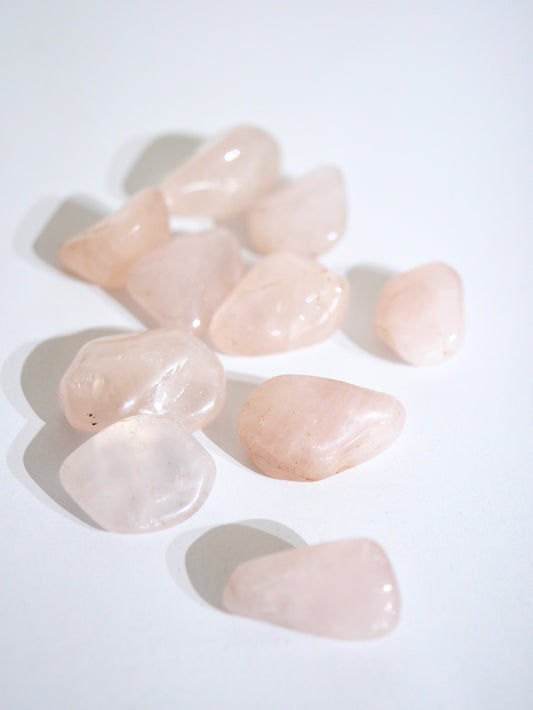 Rose Quartz tumbled stone