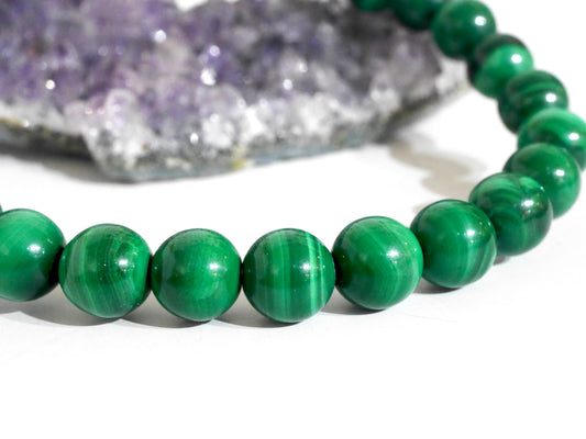 Malachite Bracelet 7mm