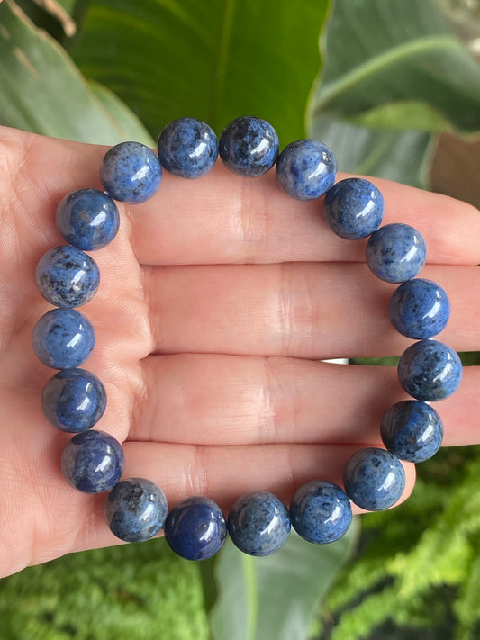 Dumortierite Bracelet 10mm