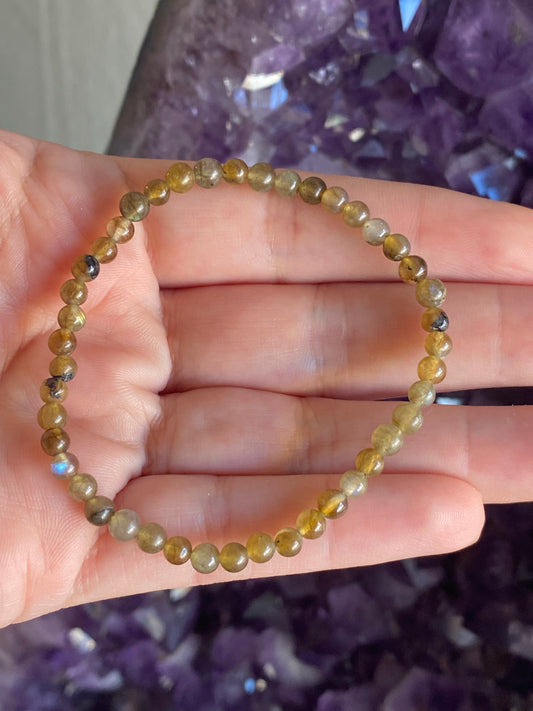 Labradorite Bracelet 4mm