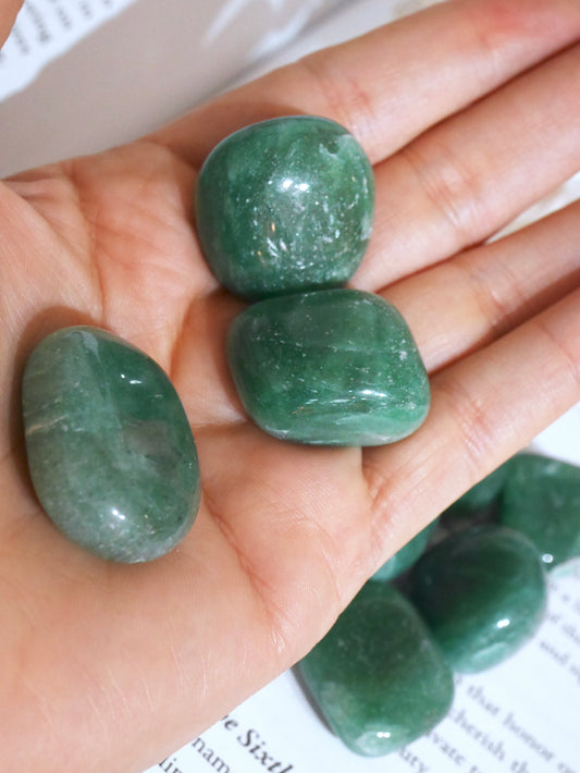 Aventurine tumbled stone