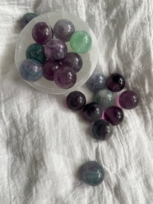 Mini Fluorite Sphere