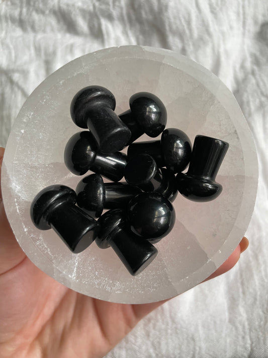 Obsidian mini Mushroom