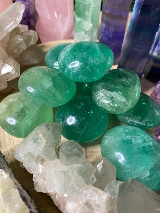 Green Fluorite Gallet